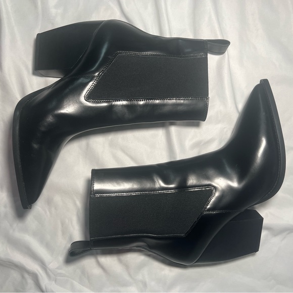 All Saints Ria Pointed Toe Leather Boots | 41 (US 11) - Picture 2 of 14